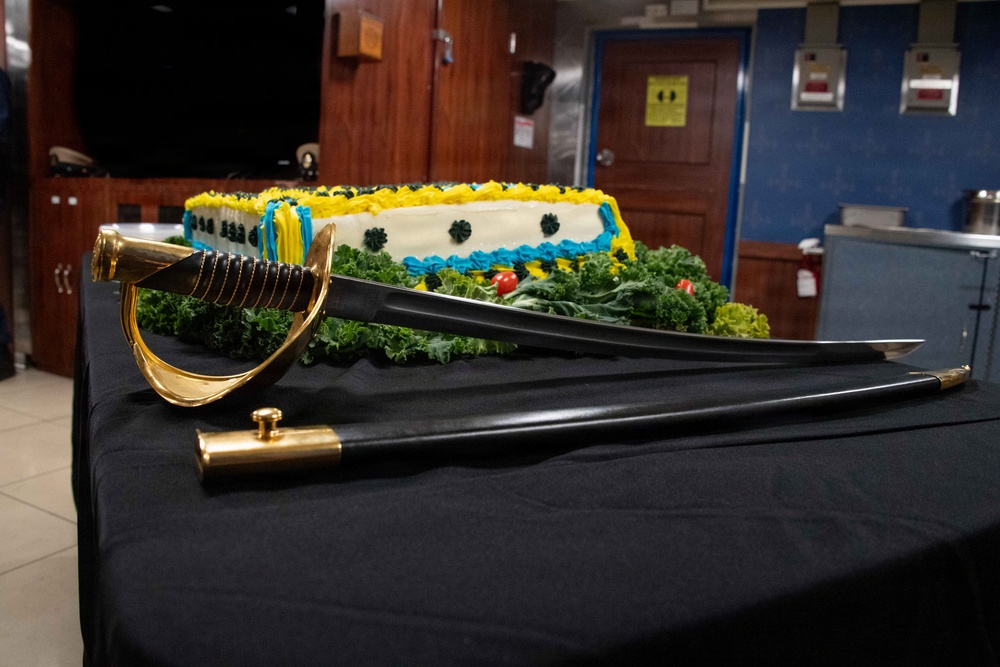 IKE Celebrates Chief Petty Officer Birthday