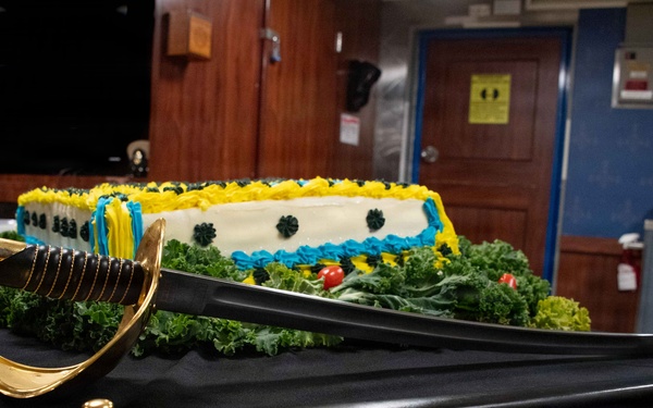 IKE Celebrates Chief Petty Officer Birthday