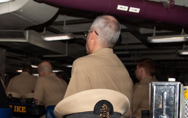 IKE Celebrates Chief Petty Officer Birthday