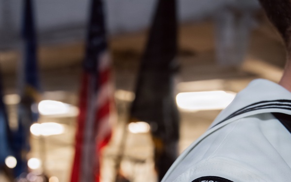 Under SECNAV visits IKE