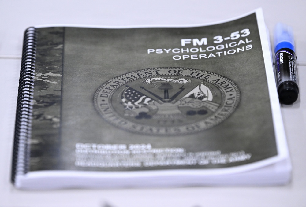 Psychological Operations Qualification Course Training