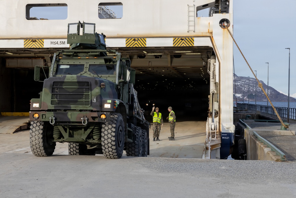 CORE 26 | U.S. Marines Conduct Port Operations in Norway after Arctic Exercise