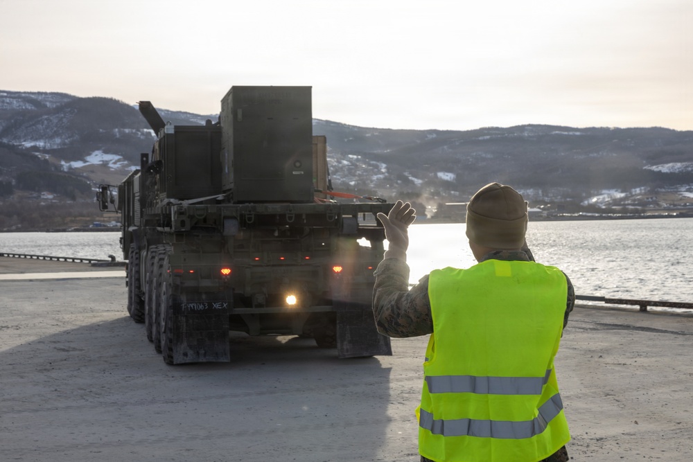 CORE 26 | U.S. Marines Conduct Port Operations in Norway after Arctic Exercise