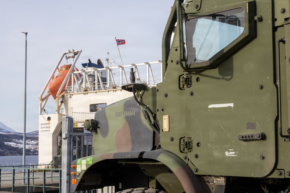 CORE 26 | U.S. Marines Conduct Port Operations in Norway after Arctic Exercise