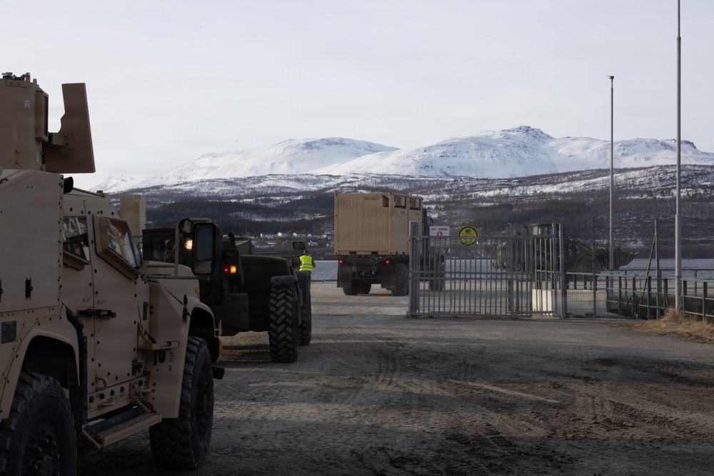 CORE 26 | U.S. Marines Conduct Port Operations in Norway after Arctic Exercise
