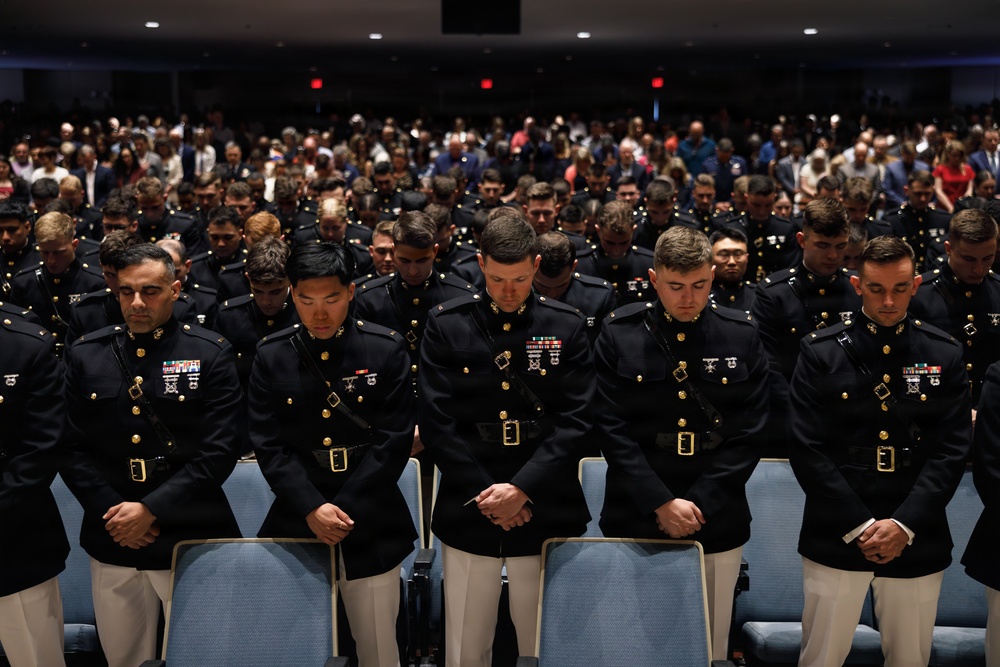 BOC 6-25 Company F graduation ceremony