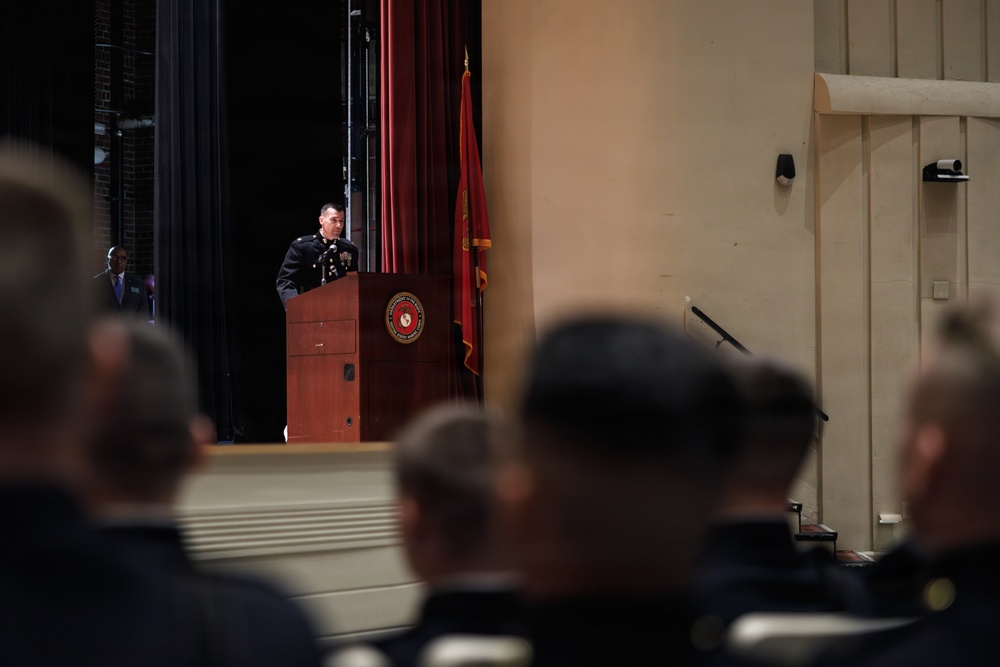 BOC 6-25 Company F graduation ceremony