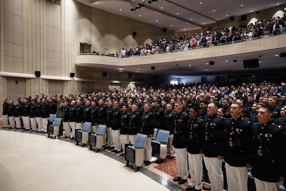 BOC 6-25 Company F graduation ceremony