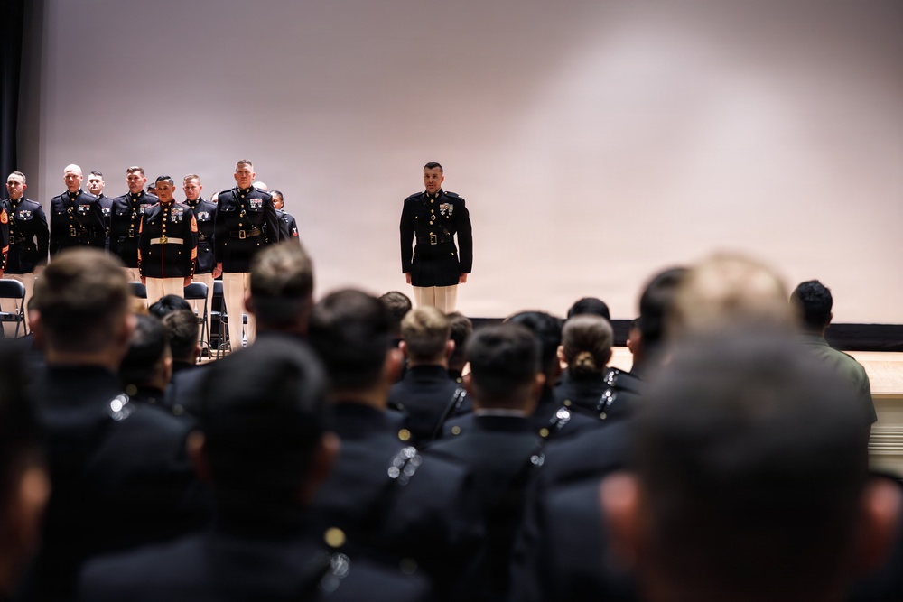 BOC 6-25 Company F graduation ceremony