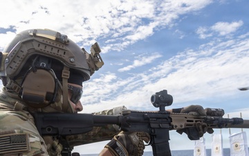 22nd MEU (SOC) | MSPF Marines and U.S. Coast Guardsmen Conduct Deck Shoot
