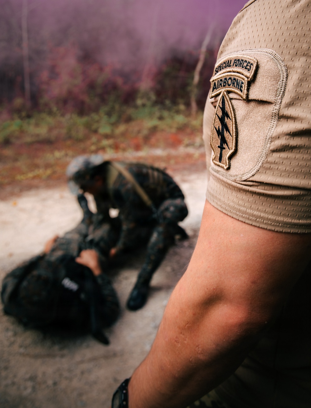 U.S. Army Green Berets train alongside Guatemalan Special Operations Forces