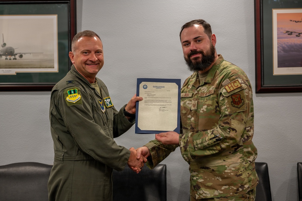 2nd Bomb Wing Chaplain Corps Awards