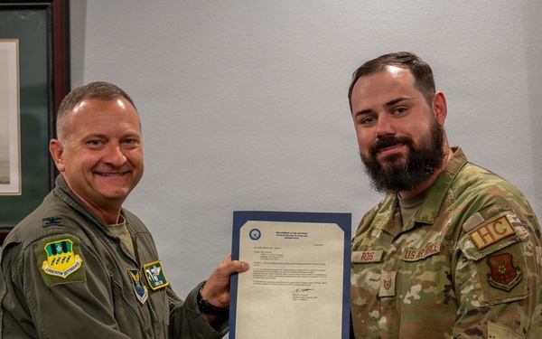 2nd Bomb Wing Chaplain Corps Awards