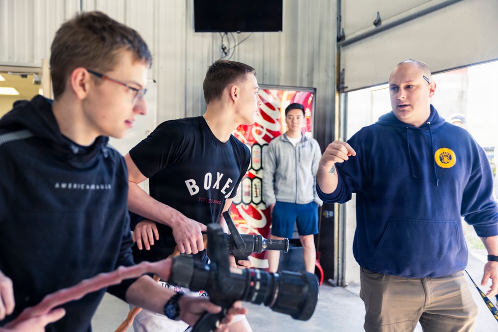 Future Sailors Receive Damage Control Training