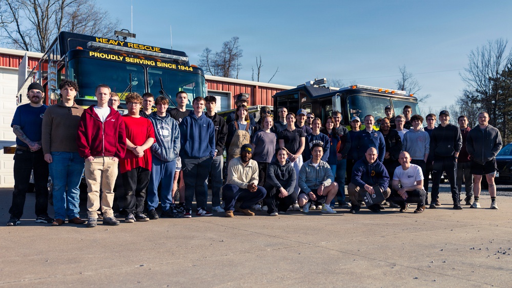 Future Sailors Receive Damage Control Training