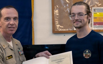 Future Sailors Advance To Next Pay Grade