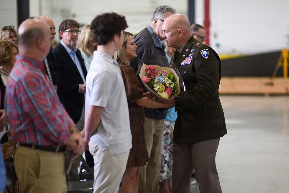 Promotion Ceremony Chief Warrant Officer 4 Bayne Parsons