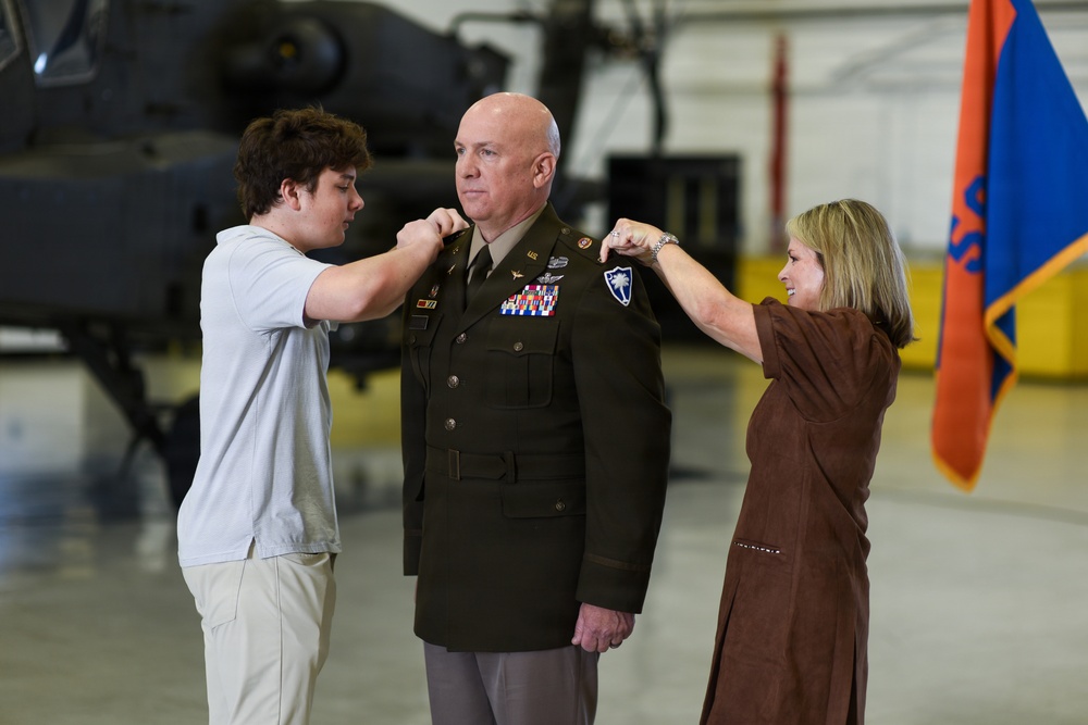 Promotion Ceremony Chief Warrant Officer 4 Bayne Parsons