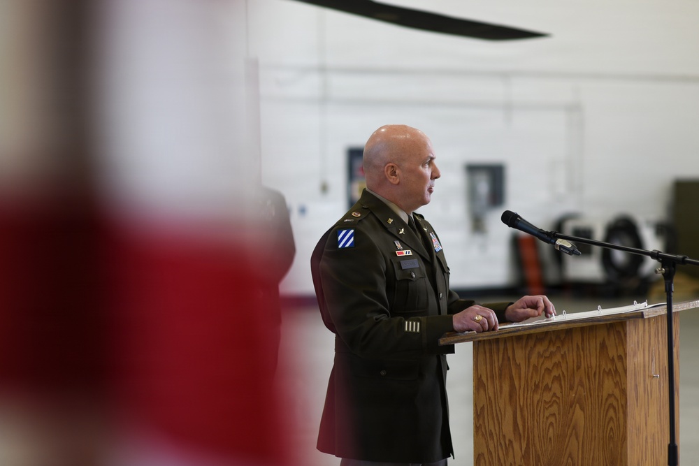 Promotion Ceremony Chief Warrant Officer 4 Bayne Parsons