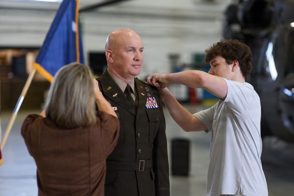 Promotion Ceremony Chief Warrant Officer 4 Bayne Parsons