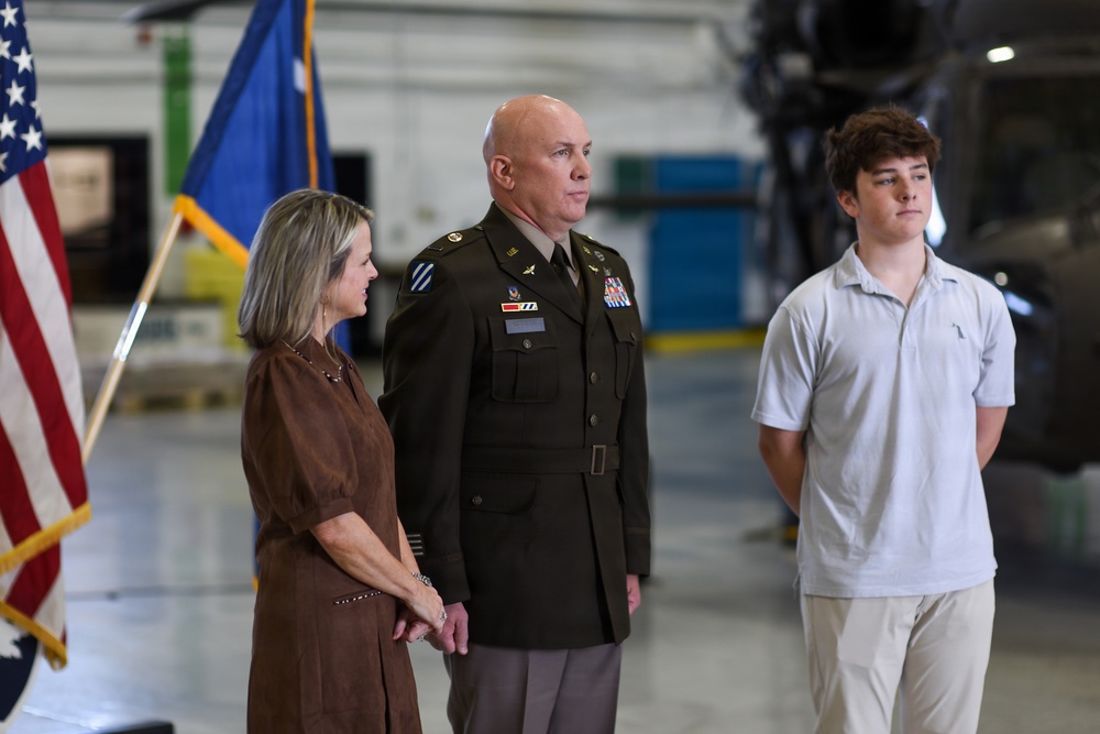 Promotion Ceremony Chief Warrant Officer 4 Bayne Parsons