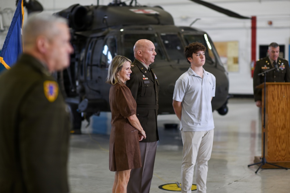 Promotion Ceremony Chief Warrant Officer 4 Bayne Parsons