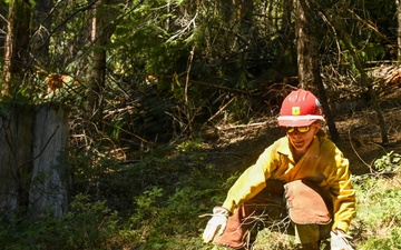 Stanislaus Hotshots Prep for Prescribed Fire in Arnold