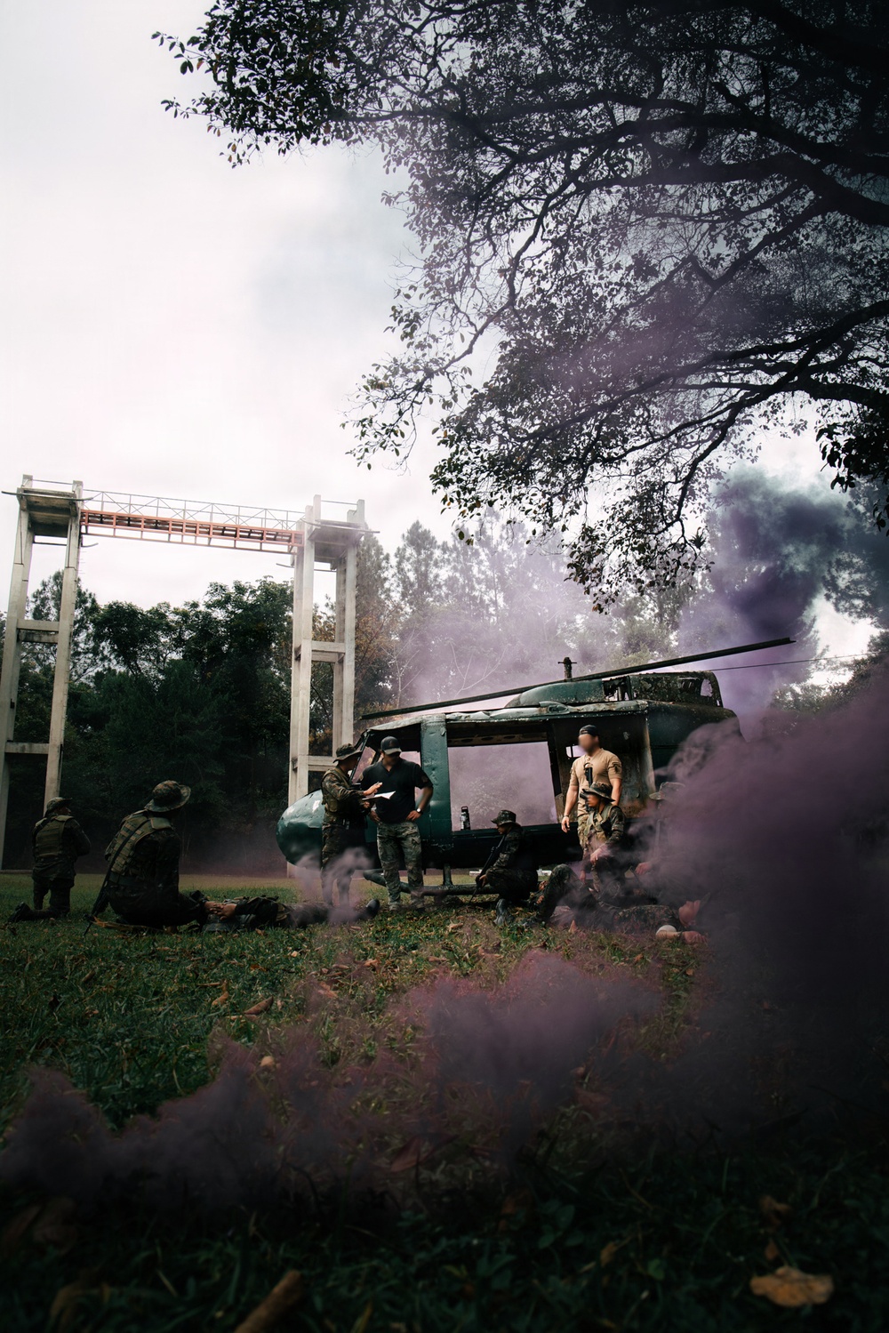 U.S. Army Green Berets train alongside Guatemalan Special Operations Forces