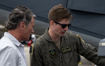 U.S. Representative Ronny Jackson visits AFSOC Headquarters, takes flight on OA-1K Skyraider II