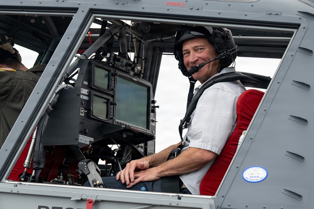 U.S. Representative Ronny Jackson visits AFSOC Headquarters, takes flight on OA-1K Skyraider II