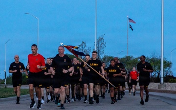 1st Infantry Division Victory Reception Company Run
