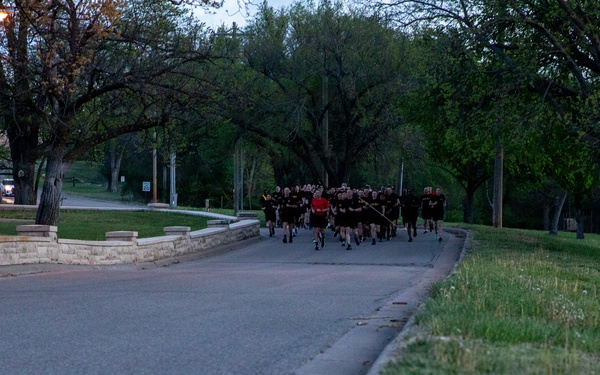 1st Infantry Division Victory Reception Company Run