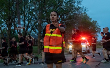 1st Infantry Division Victory Reception Company Run