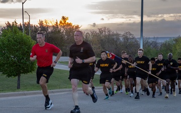 1st Infantry Division Victory Reception Company Run