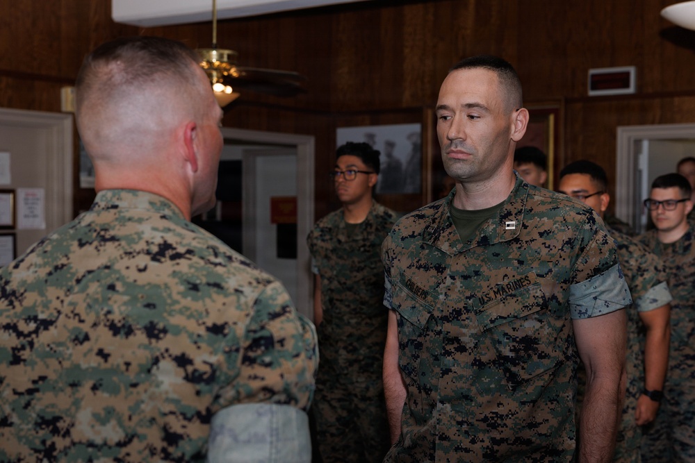 Capt. Benjamin Childers’ Award Ceremony