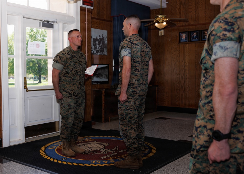 Capt. Benjamin Childers’ Award Ceremony