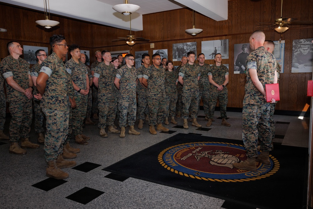 Capt. Benjamin Childers’ Award Ceremony