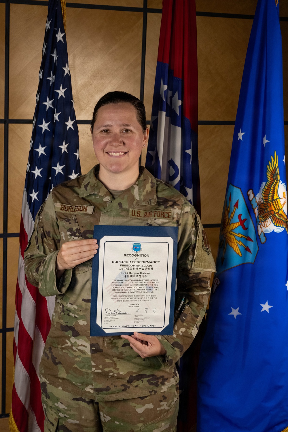 188th Intelligence Airman Recognized as Superior Performer During Freedom Shield 26