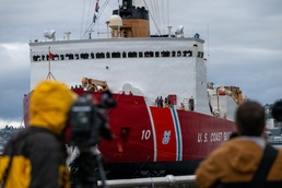 USCGC Polar Star (WAGB 10) returns to Seattle after 146-day Antarctic mission