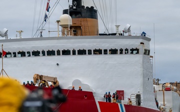 Coast Guard’s sole heavy icebreaker returns home following Antarctic deployment