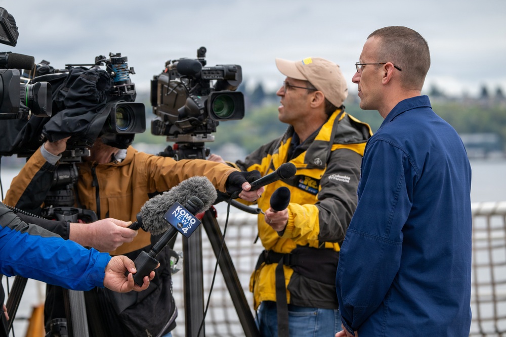 USCGC Polar Star (WAGB 10) returns to Seattle after 146-day Antarctic mission