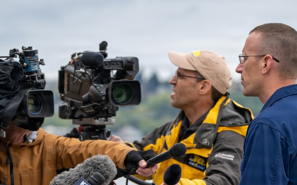USCGC Polar Star (WAGB 10) returns to Seattle after 146-day Antarctic mission