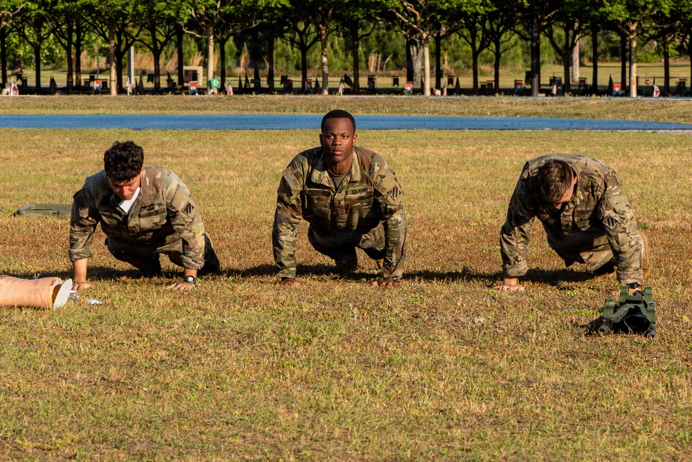 Dogface Soldiers prepare for Best Redleg Competition