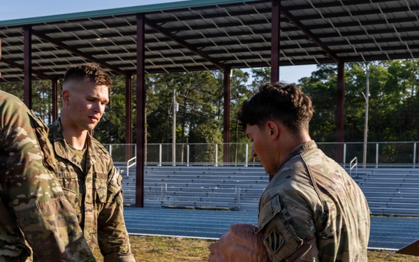 Dogface Soldiers prepare for Best Redleg Competition