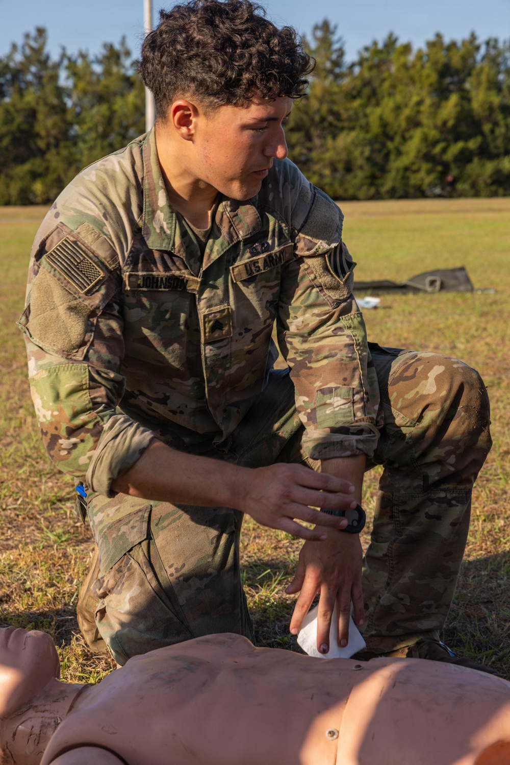 Dogface Soldiers prepare for Best Redleg Competition