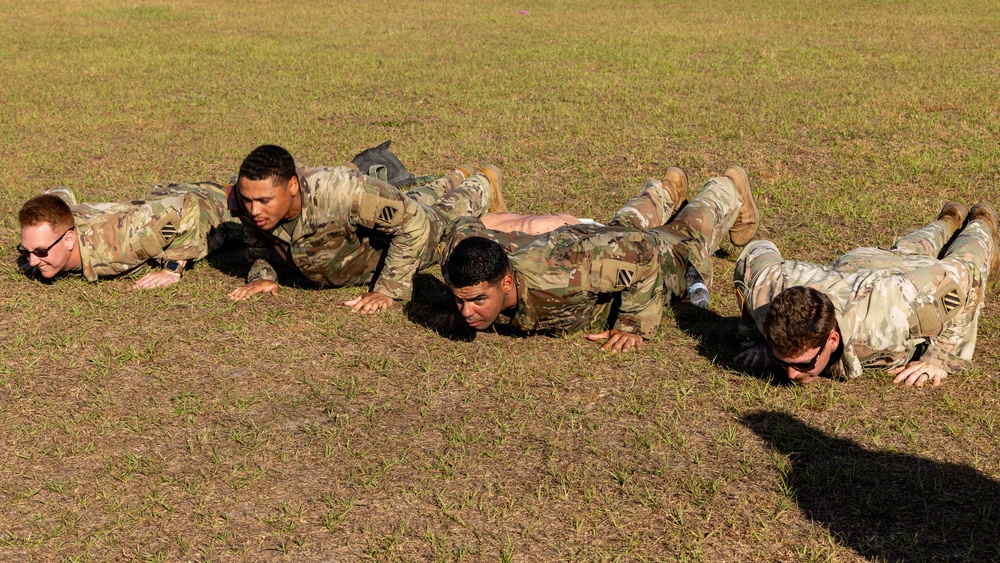 Dogface Soldiers prepare for Best Redleg Competition