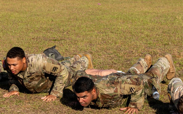 Dogface Soldiers prepare for Best Redleg Competition