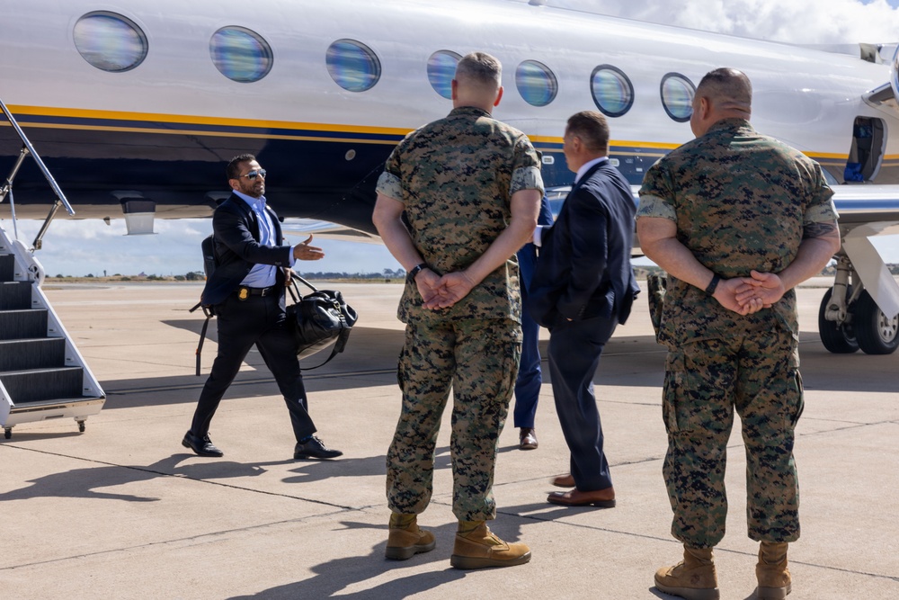 FBI Director Kash Patel visits MCAS Miramar