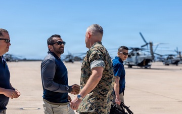 FBI Director Kash Patel visits MCAS Miramar