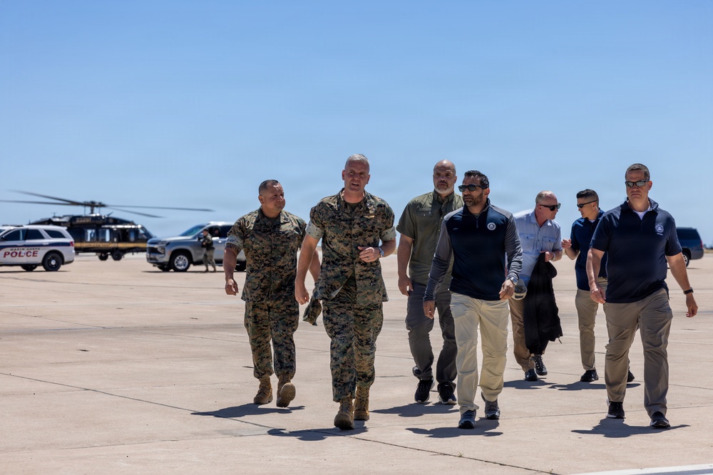 FBI Director Kash Patel visits MCAS Miramar